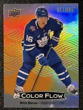 2024-25 Upper Deck Allure #CFL-36 Mitch Marner Color Flow Orange-Yellow Leafs