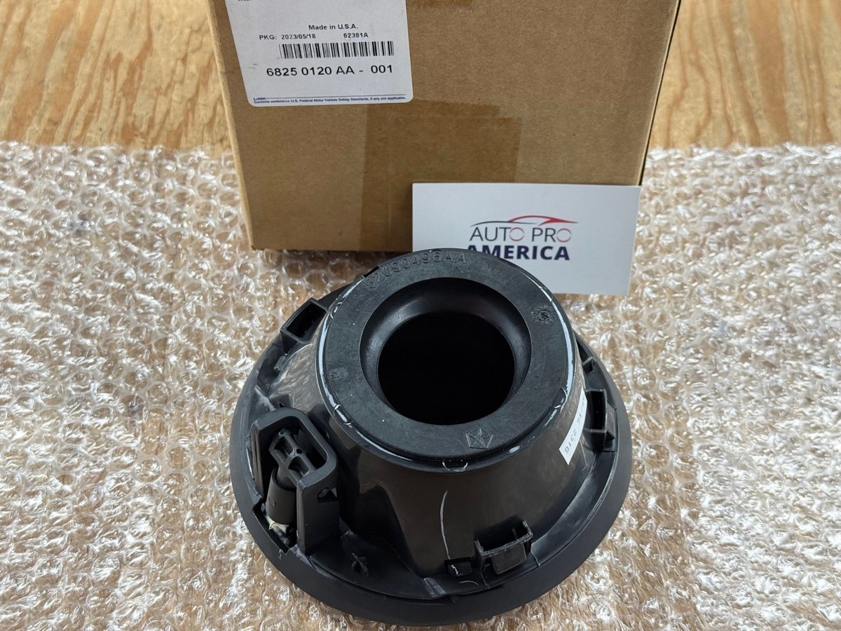 Black Aluminum Fuel Filler Door With Gas Cap For 2008-2019 Dodge Challenger – 68250120AA