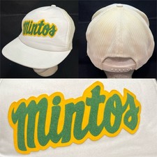 Vtg Prince Albert Mintos Trucker Snapback Hat Saskatchewan Hockey Team Logo Cap