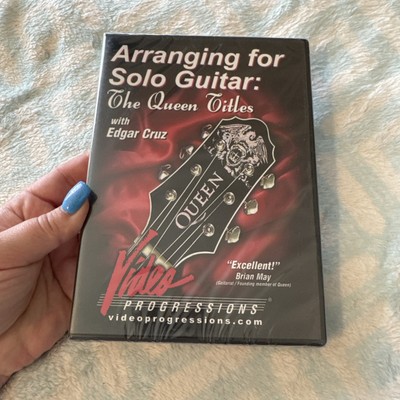 NEW** Arranging for Solo Guitar: (DVD)The Queen Titles Songs: With Edgar Cruz