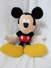 Vintage Mickey Mouse Plush Toy - Disney Item 33830 - Slightly Used
