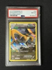 2015 POKEMON XY ROARING SKIES #52 DRAGONITE-HOLO PSA 8