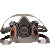 3M 6300 Half Face Respirator Mask Large Reusable 6000 Series Dust Protecti