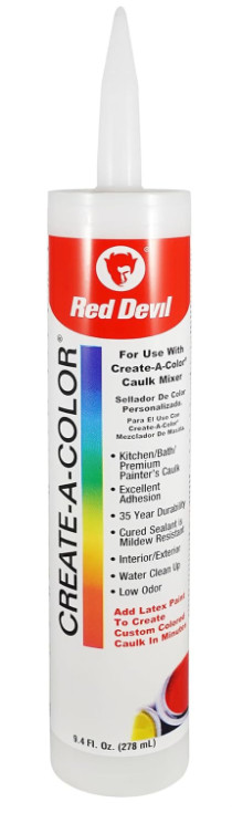 Red Devil Create-A-Color Caulk - To be used with Create-A-Color Caulk Mixers