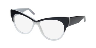 NEW ANDY WOLF 5092 EYEGLASS FRAME PLASTIC A 58-16-140 CAT EYE BLACK AUSTRIA