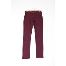 Burgundy Oasis Stretch Skinny Jeans Size UK 8 00998
