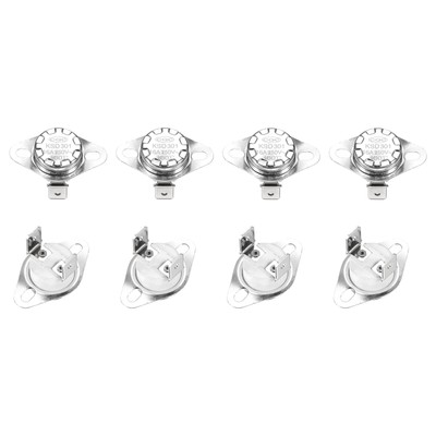 KSD301 Thermostat 100°C/212°F 16A  N.C Adjust Snap Disc Temperature Switch 8 Pcs