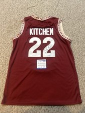 FLORIDA STATE SEMINOLES- DERWIN KITCHEN SIGNED AUTOGRAPH JERSEY ACOA BASKETBALL 