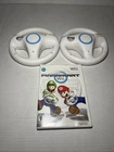 CIB Mario Kart Wii Nintendo Wii With 2 Wheel Bundle Tested Working