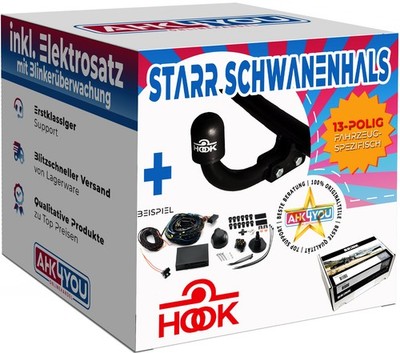 HOOK AHK für Mercedes B-Klasse 11-18 starr + 13-pol BRINK ES SPEZ