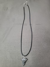 fossil shark tooth pendant/necklace