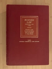Business Law Principles and Cases Lusk Hewitt Donnell Barnes  (THIRD ED)