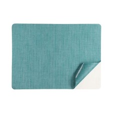 8 x 11" Linen Repair Patch Self-Adhesive Linen Fabric Sky Blue