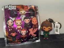 Monogram Planet Of The Apes Zira 3D Foam Bag Clip Keychain