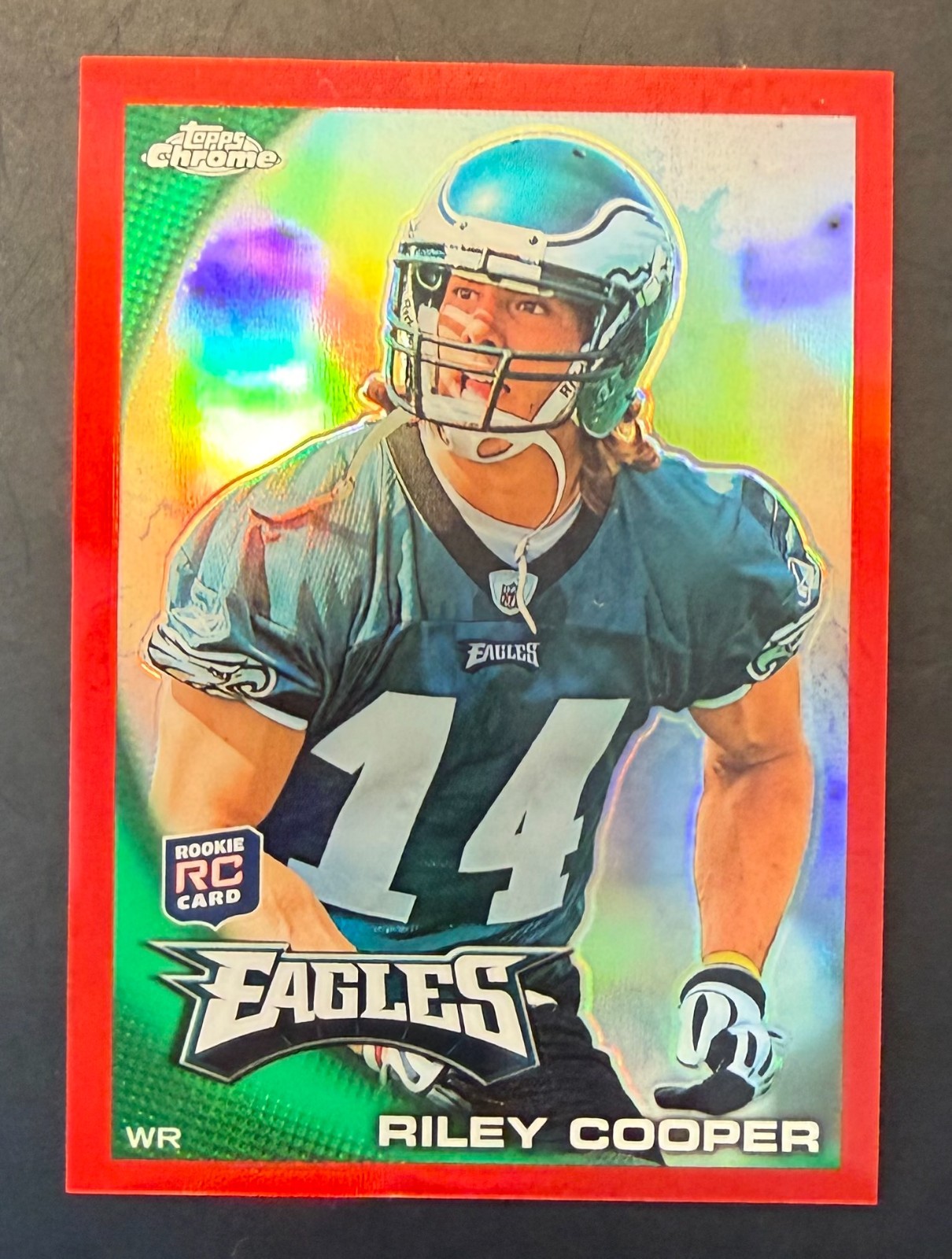 Riley Cooper Topps Chrome #C103 Red Refractor