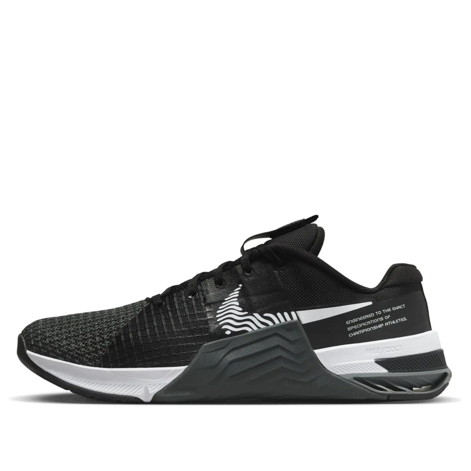 Nike Metcon 8 Black Dark Smoke Grey White DO9328-001 MEN'S