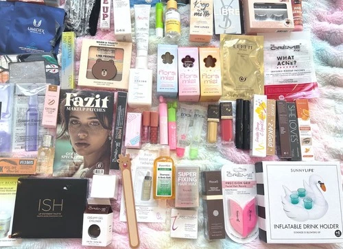 85 Pcs- Skincare Makeup / Wellness/ sample to full size lot #1 image 5
