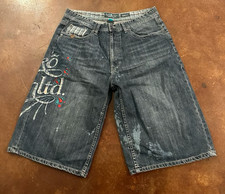 Y2K ECKO UNLTD Baggy Fit Shorts Size 38