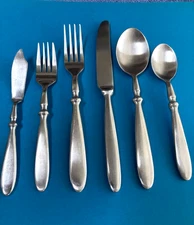 Cambridge TOWNHOUSE Bistro Style Satin Stainless Flatware Choice