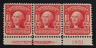 CKStamps: US Stamps Collection Scott#319 Strip Mint LH OG