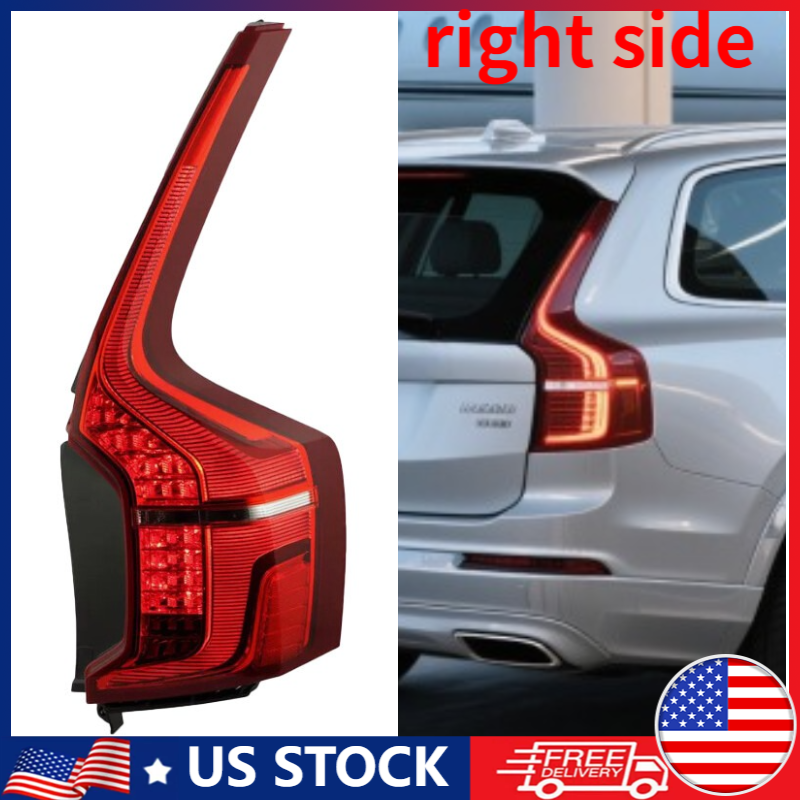 2016-2023 Volvo XC90 LED Tail Light Assembly Brake Lamp Rear Passenger Side