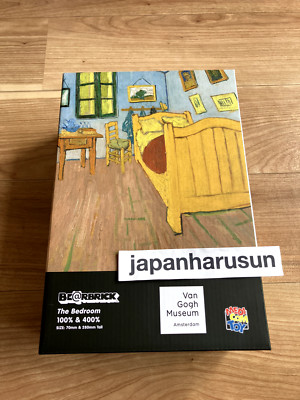 MEDICOM TOY BE@RBRICK × Van Gogh Museum Van Gogh ''The Bedroom'' 100％ & 400％ JAPAN
