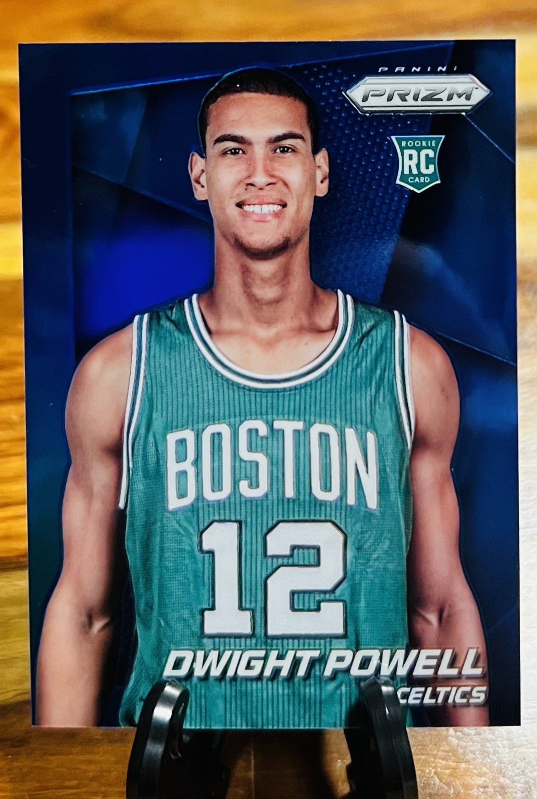 2014 Panini Prizm Blue Prizms Rookie MINT /99 #286 Dwight Powell RC