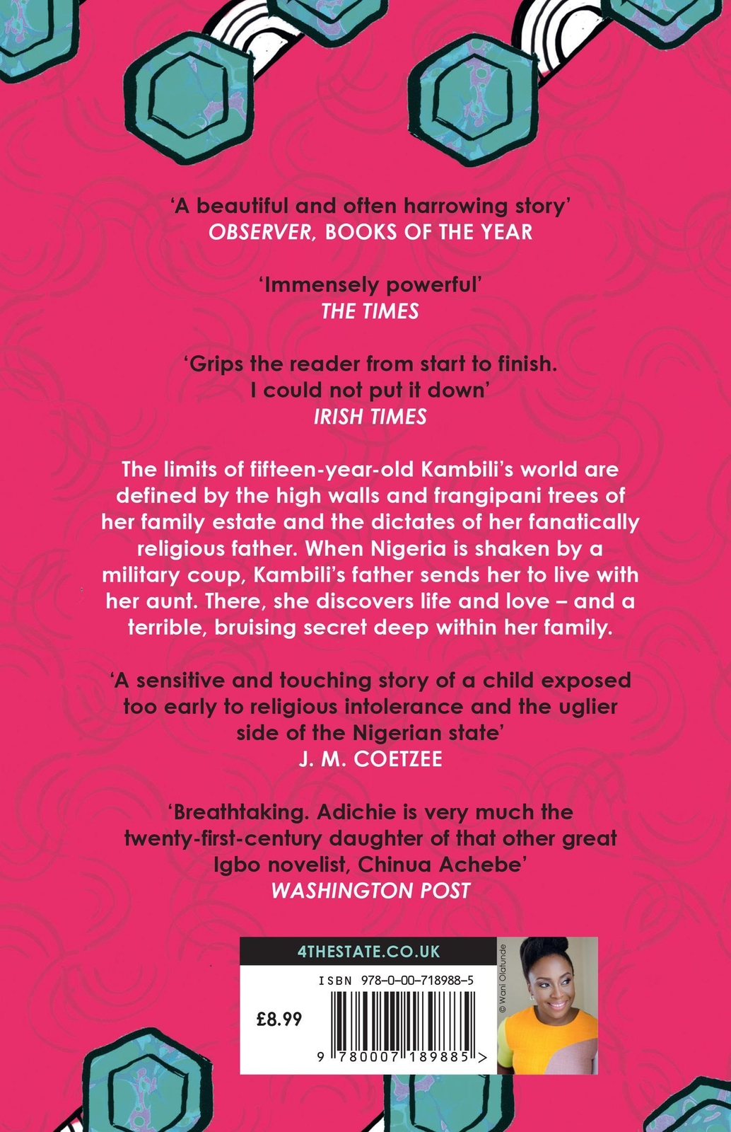 Thumbnail - Purple Hibiscus | Chimamanda Ngozi Adichie | Taschenbuch | 307 S. |