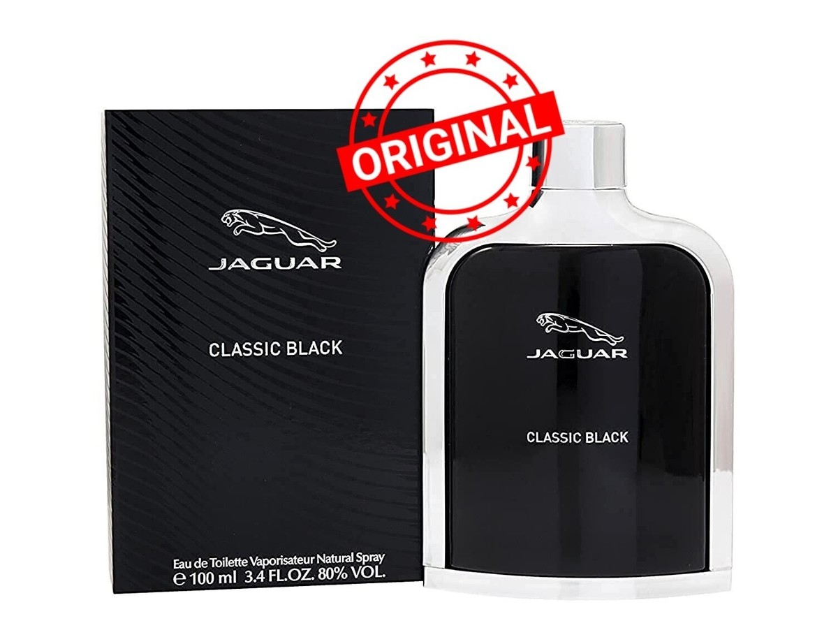 Classic Black Jaguar EDT💯ORIGINAL 100 ml Fl Oz spray