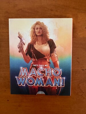 THEY CALL ME MACHO WOMAN - BLU-RAY - LE - #'RD - HARD SLIP IN CASE - BRAND NEW!