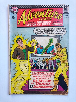 Adventure Comics # 348 - 1st Dr. Regulus, Origin Sunboy Low Grade