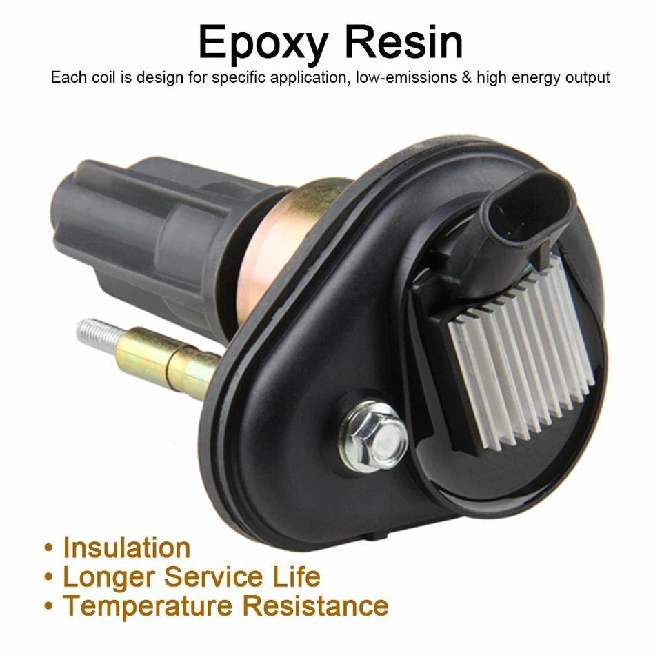 6 bobinas de encendido para Chevrolet Trailblazer EXT GMC 2002-2005 L6 4,2 L Envoy UF303 Foto 4 de 4