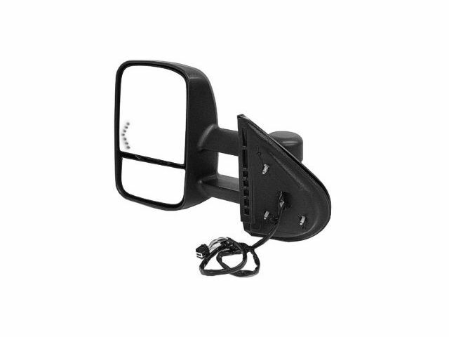 AUXITO Heated Power Side Mirror Glass – Left Driver For 2008-2013 GMC Sierra