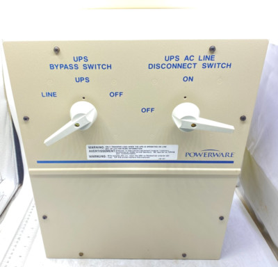 Ferrups Uninternuptible Power System External Transfer switch BPE-02-MBB-1A NIB