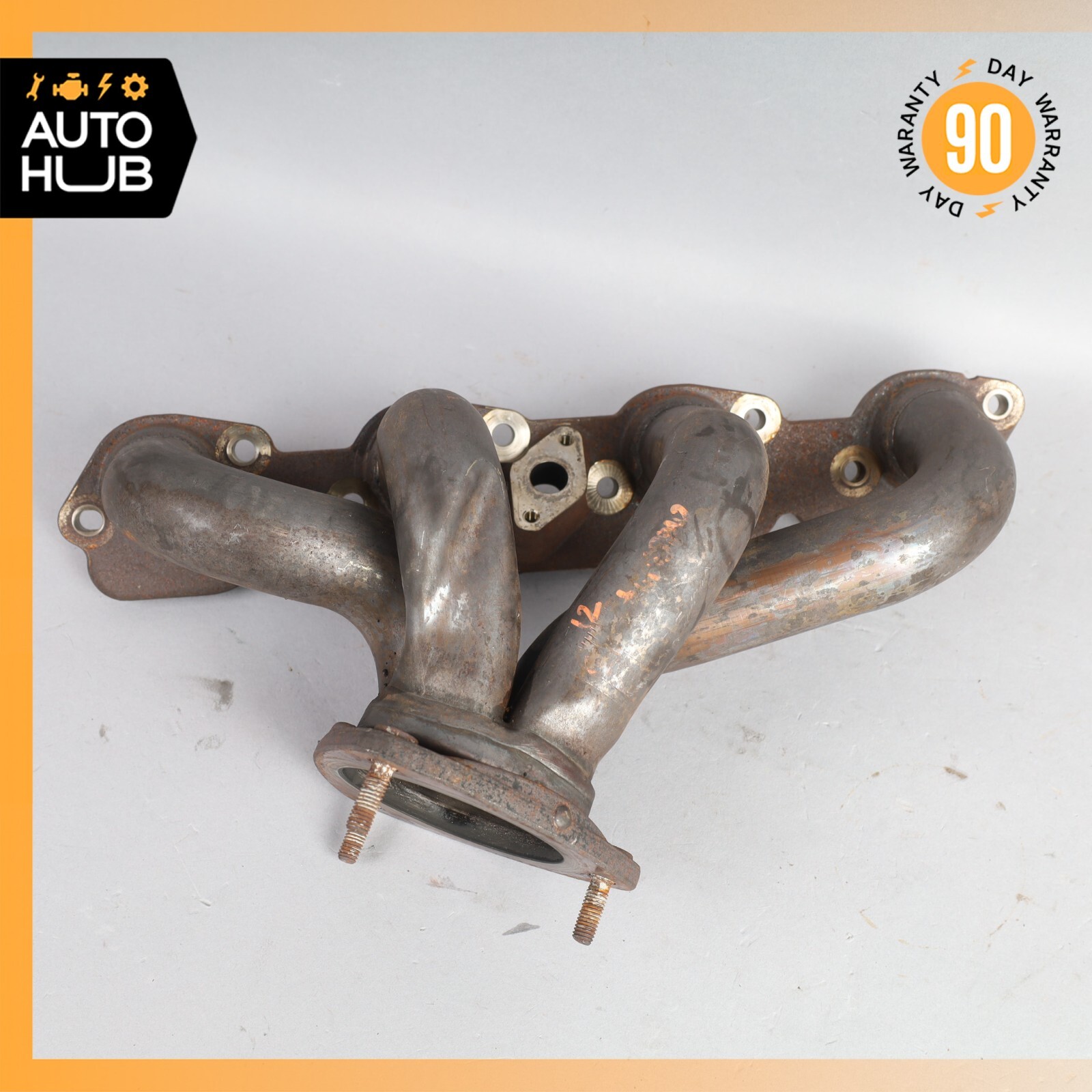 04-19 Maserati GranTurismo M145 Quattroporte Exhaust Manifold Right Side OEM 25k