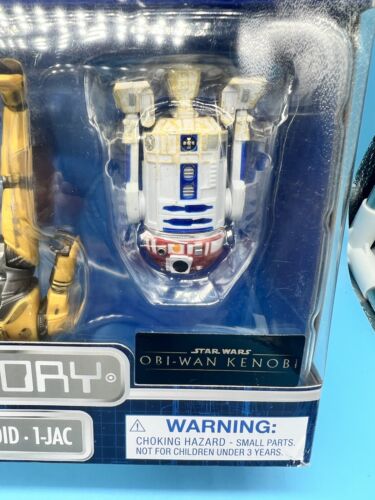 Star Wars Droid Factory Obi-Wan Kenobi set figure inserite capovolte ERRORE!!! - Foto 2 di 17
