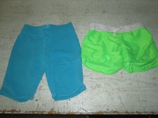 Lot of 2 Girls Shorts, Size 5/6 6/6x, Good Used Condition