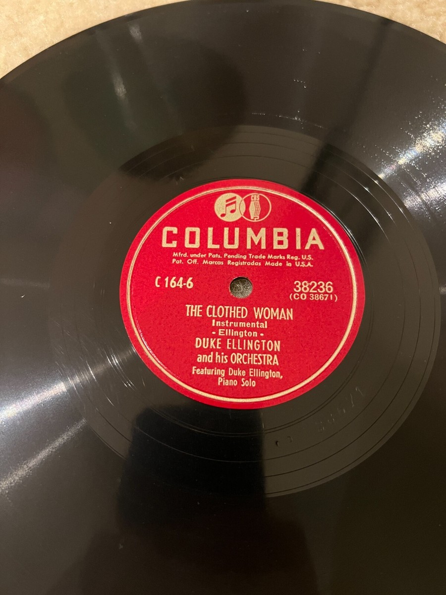 米4x78RPM/SP Duke Ellington Mood Ellington C164 COLUMBIA /01010 Mood Ellington Duke Ellington and Orchestra Columbia C 164 4