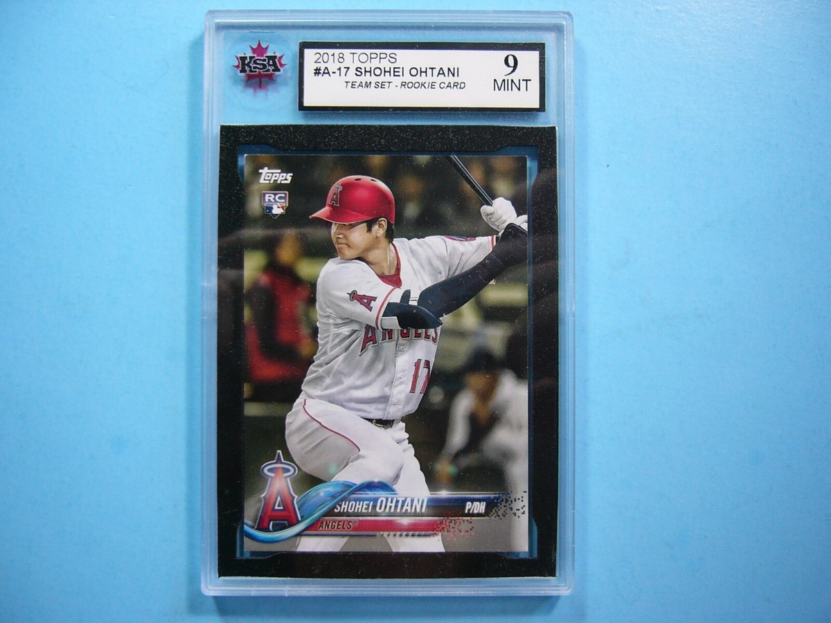 2018 TOPPS TEAM SET MLB BASEBALL CARD A-17 SHOHEI OHTANI ROOKIE RC