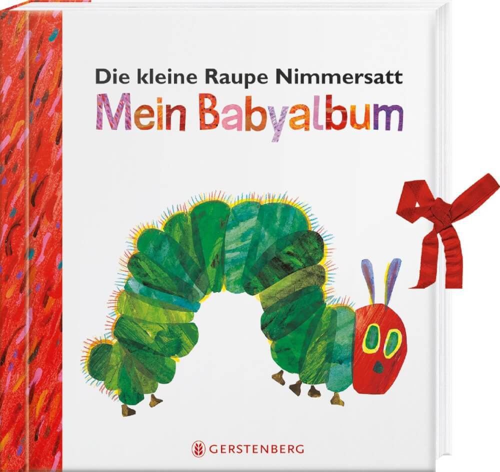 Die Kleine Raupe Nimmersatt - Mein Babyalbum Rot
