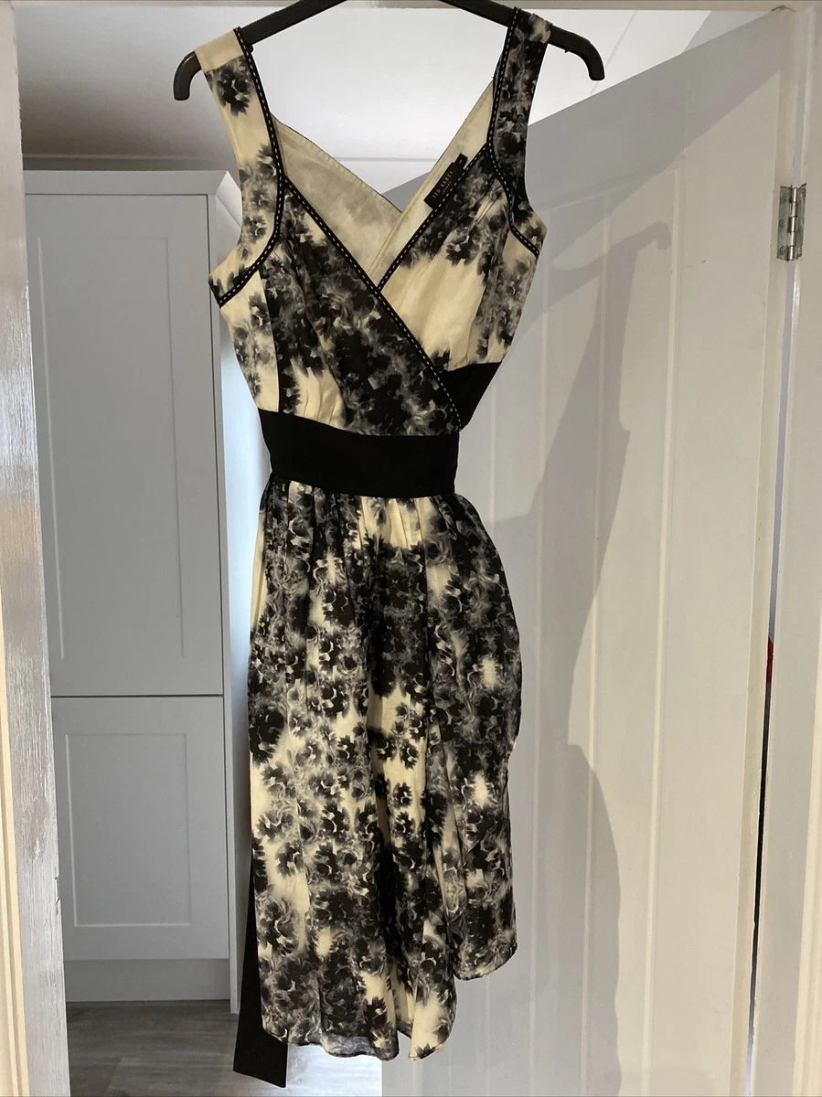 Ted baker black tie best sale dress