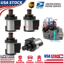 4PCS Torque Converter AWD Control & Lock-Up Solenoid For Subaru CVT TR580 TR690