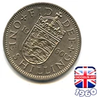 Photo of a 1960 Elizabeth II Shilling from an eBay listing that sold on May 31, 2026