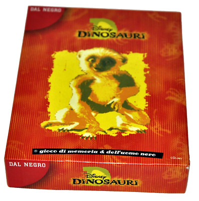 Disney DINOSAURIER - Memory & Black Man Spiel - DAL Negro
