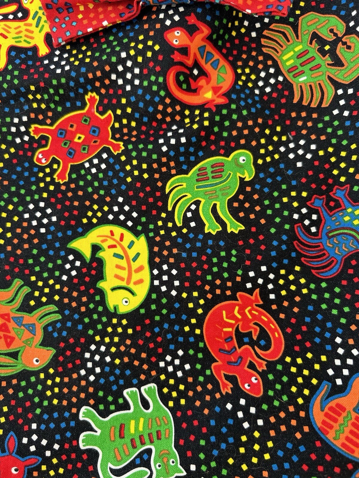 Drawstring Backpack Aboriginal Art Boho Exotic Li… - image 8