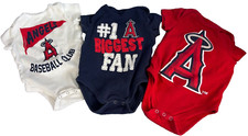 Anaheim Angels Baby Pajama Lot for Playoffs World Series Luck (2002 World Champs