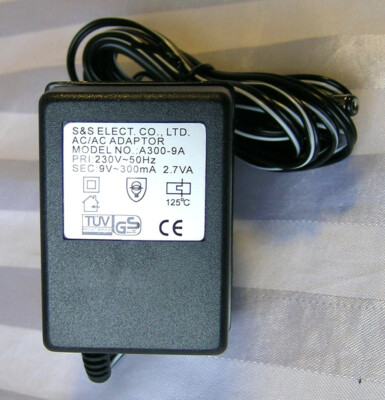 Netzteil Adapter AC-AC S&S Elec. Co. Ltd. Modell A300-9A