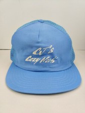 VTG USA MADE CJ's Cozy Nook Bar Trucker Hat Snapback Cap Vintage New NOS NWOT