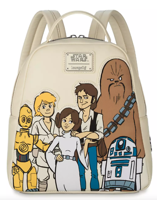 Disney Parks Loungefly Star Wars Mini Backpack New With Tag  display picture 3
