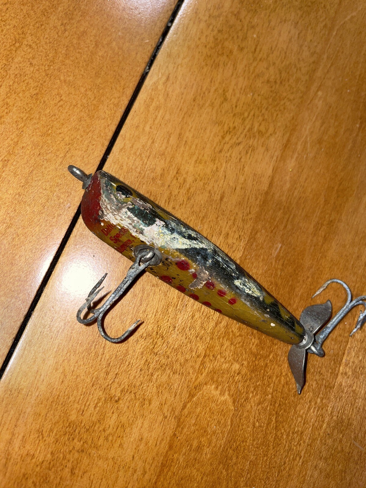 Vintage Lot Of 5 Fishing Lures Dalton Special Tiny Torpedo , Devils